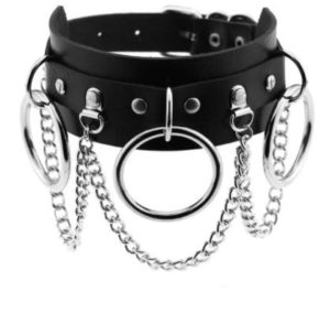 collar with chains