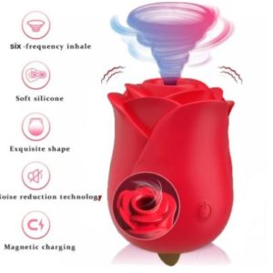 Red Rose Clitoral Vibrator