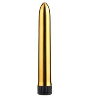 Gold colored 7inch vibrator