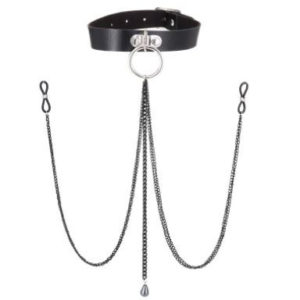 collar with nipple clamps