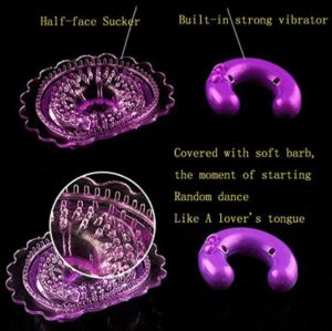 nipple vibrator purple