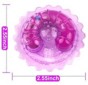 nipple vibrator purple
